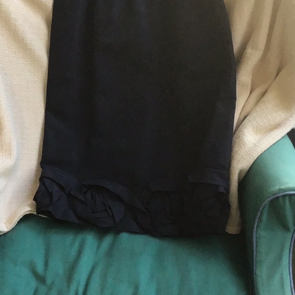 Black silk LBD